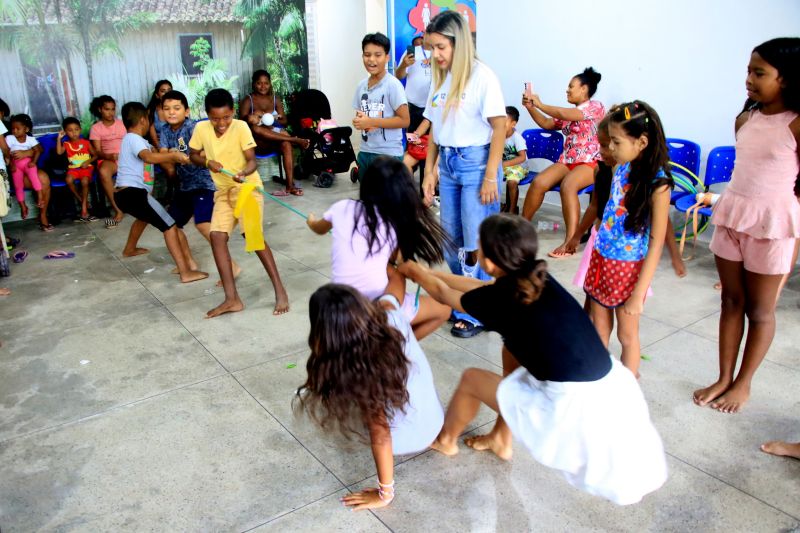 Colônia de Férias no CRAS Curuçambá