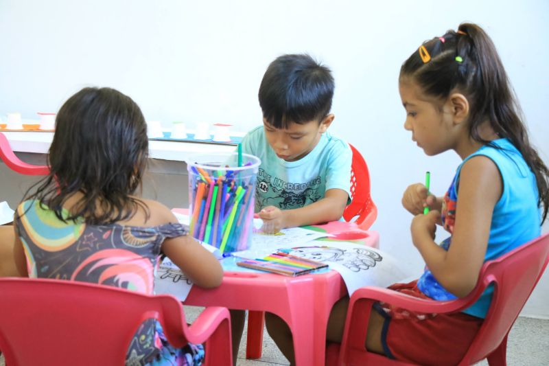 Colônia de Férias no CRAS Curuçambá