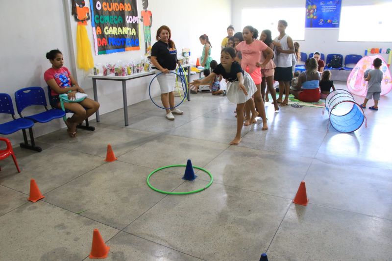 Colônia de Férias no CRAS Curuçambá