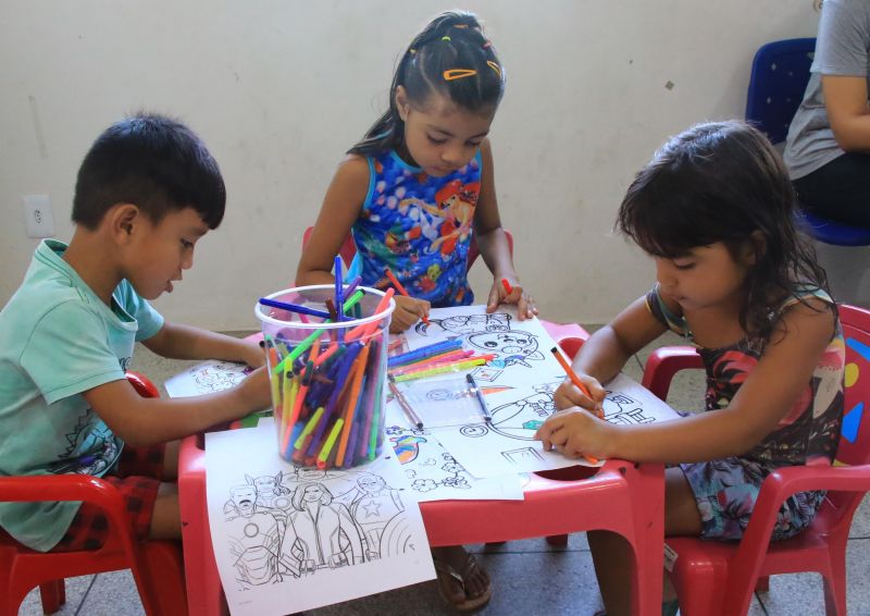 Colônia de Férias no CRAS Curuçambá
