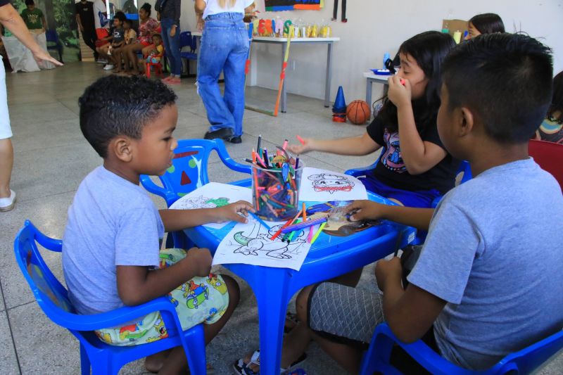 Colônia de Férias no CRAS Curuçambá