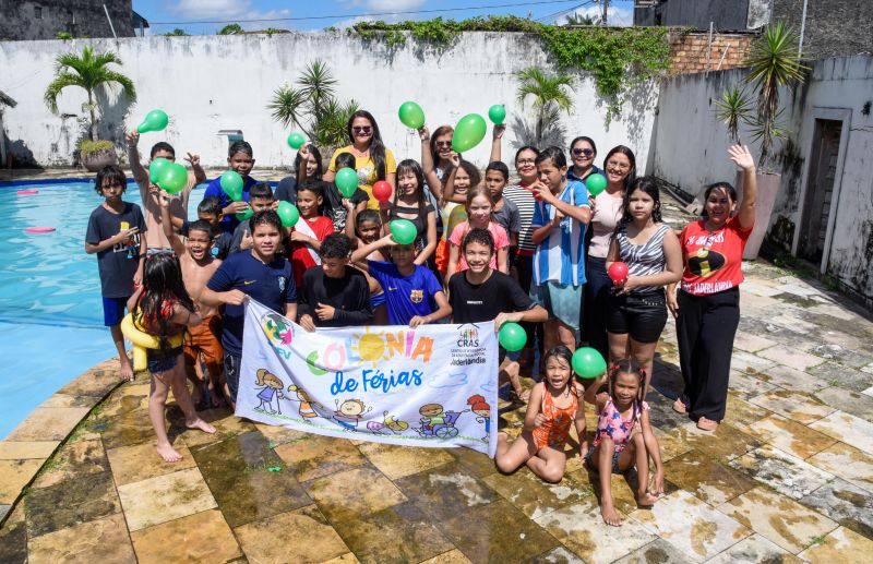 Colônia de Férias no CRAS do Jaderlândia