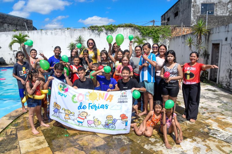 Colônia de Férias no CRAS do Jaderlândia