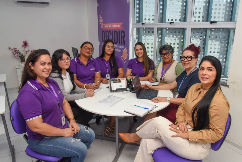 Visitação do Ministério Público da Mulher na Casa da Mulher Brasileira em Ananindeua