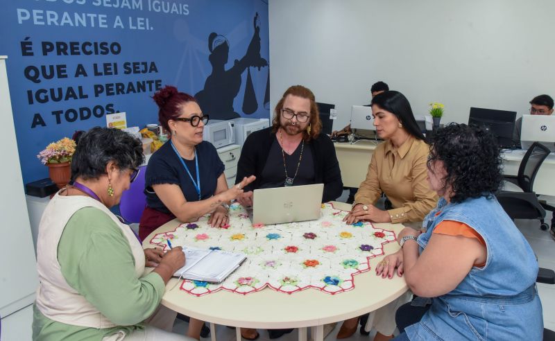 Visitação do Ministério Público da Mulher na Casa da Mulher Brasileira em Ananindeua