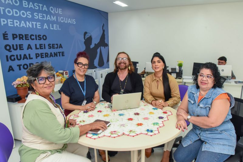Visitação do Ministério Público da Mulher na Casa da Mulher Brasileira em Ananindeua