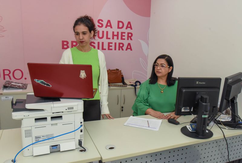 Visitação do Ministério Público da Mulher na Casa da Mulher Brasileira em Ananindeua