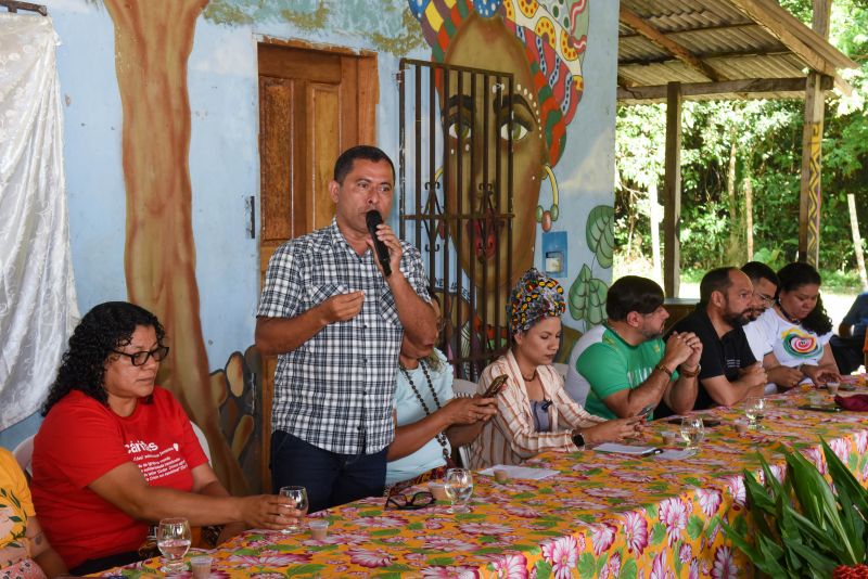 Evento Diálogo de Direitos Humanos no Quilombo do Abacatal