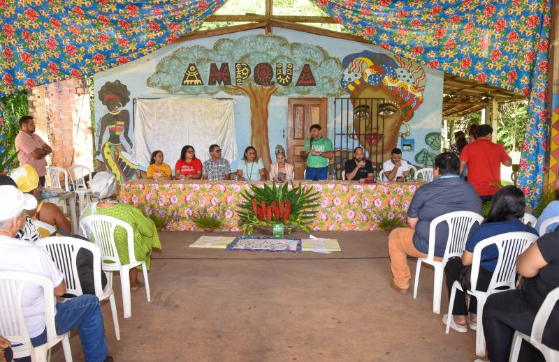 Evento Diálogo de Direitos Humanos no Quilombo do Abacatal