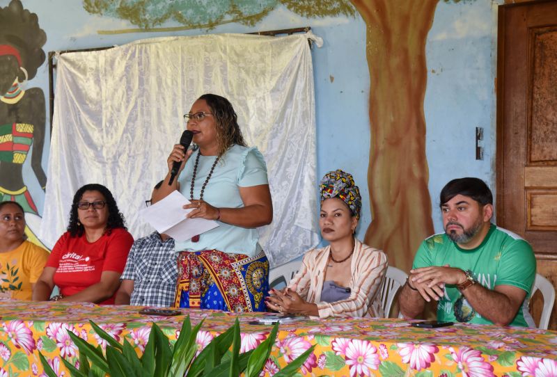Evento Diálogo de Direitos Humanos no Quilombo do Abacatal