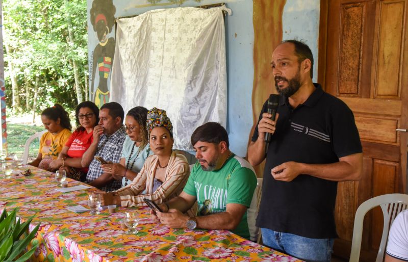 Evento Diálogo de Direitos Humanos no Quilombo do Abacatal