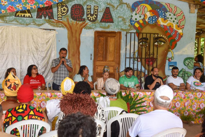 Evento Diálogo de Direitos Humanos no Quilombo do Abacatal