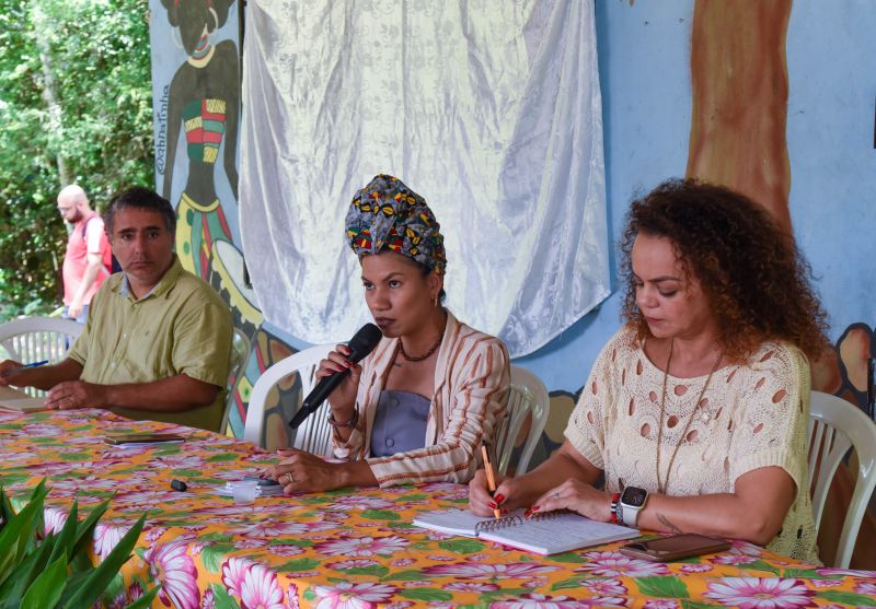 Evento Diálogo de Direitos Humanos no Quilombo do Abacatal