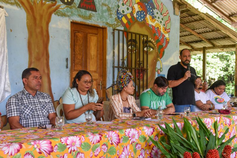 Evento Diálogo de Direitos Humanos no Quilombo do Abacatal