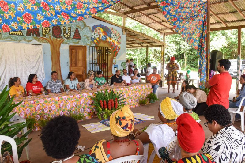 Evento Diálogo de Direitos Humanos no Quilombo do Abacatal