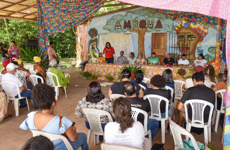 Evento Diálogo de Direitos Humanos no Quilombo do Abacatal