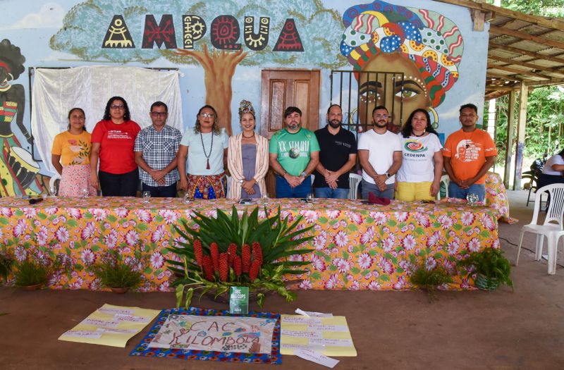 Evento Diálogo de Direitos Humanos no Quilombo do Abacatal