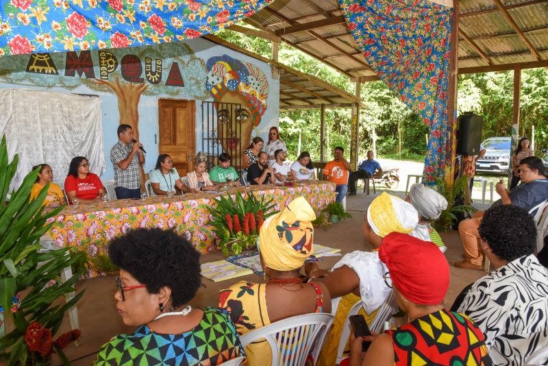 Evento Diálogo de Direitos Humanos no Quilombo do Abacatal