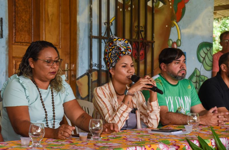 Evento Diálogo de Direitos Humanos no Quilombo do Abacatal