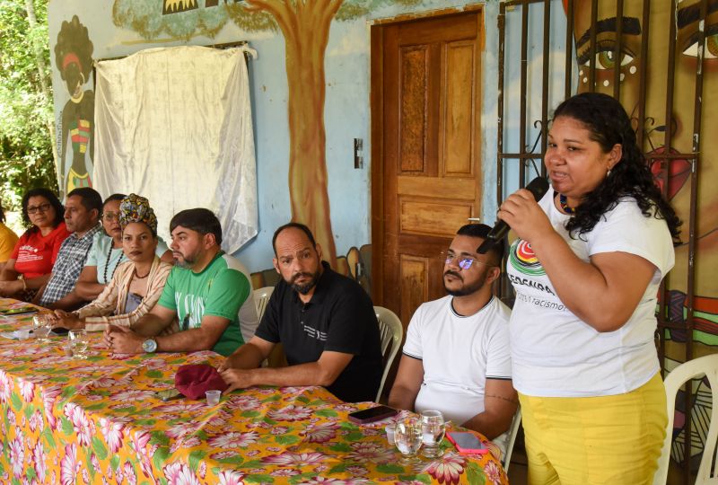 Evento Diálogo de Direitos Humanos no Quilombo do Abacatal