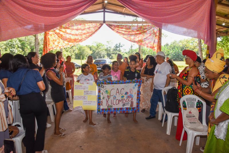 Evento Diálogo de Direitos Humanos no Quilombo do Abacatal