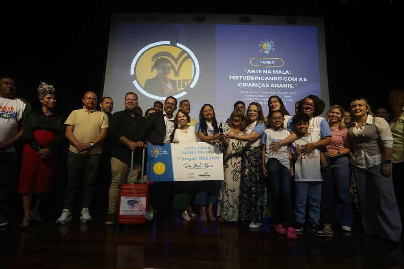 Prêmio Inovação da EGPA no teatro Municipal de Ananindeua