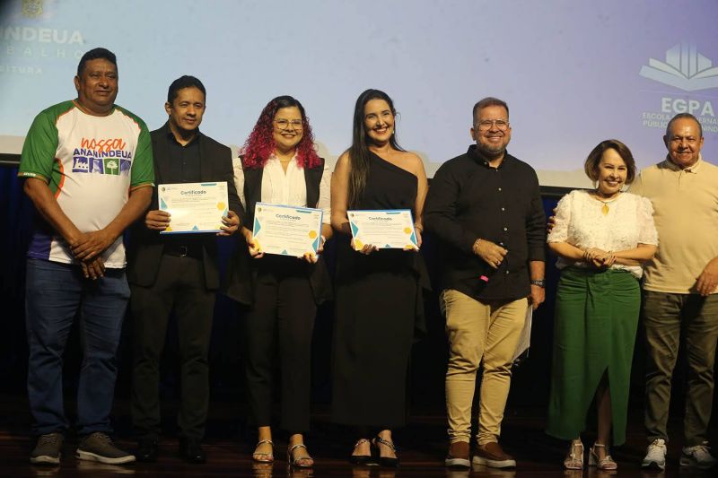 Prêmio Inovação da EGPA no teatro Municipal de Ananindeua
