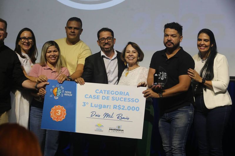 Prêmio Inovação da EGPA no teatro Municipal de Ananindeua