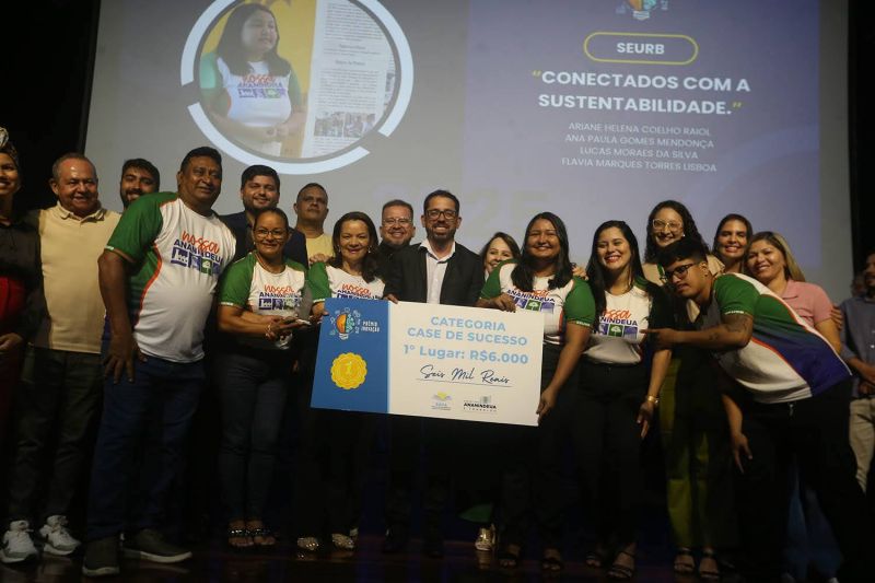Prêmio Inovação da EGPA no teatro Municipal de Ananindeua