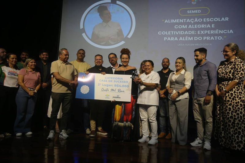 Prêmio Inovação da EGPA no teatro Municipal de Ananindeua