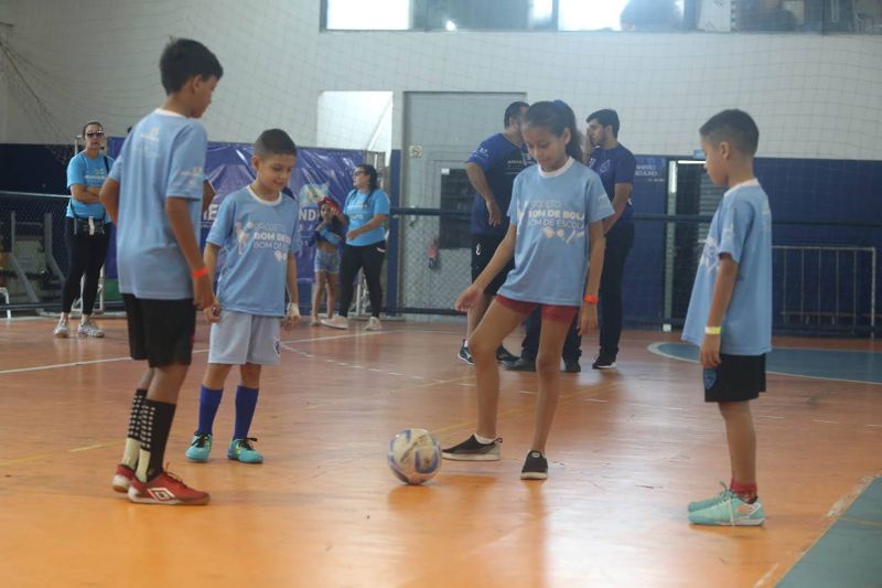 Encerramento do Semestre Bom Bola Bom de Escola no SESI