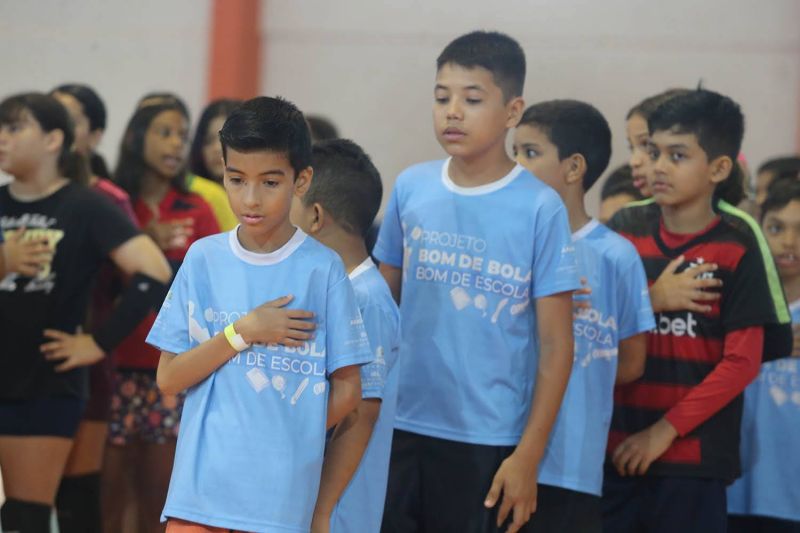Encerramento do Semestre Bom Bola Bom de Escola no SESI