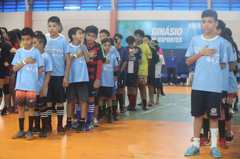 Encerramento do Semestre Bom Bola Bom de Escola no SESI
