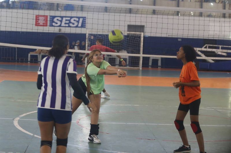 Encerramento do Semestre Bom Bola Bom de Escola no SESI