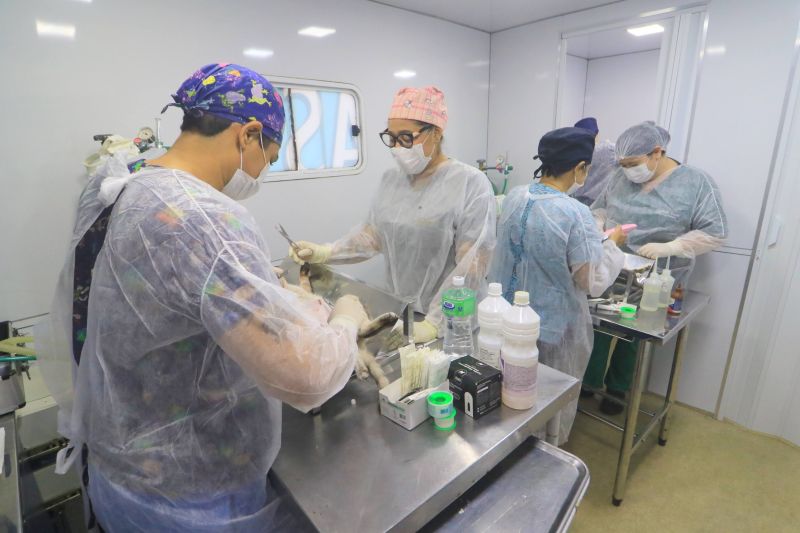 Castramóvel na quadra João Nunes no bairro 40Hs