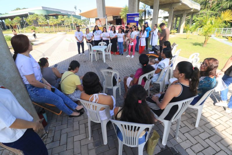 Dia Mundial da Amamentação no Parque Cultural Vila Maguary
