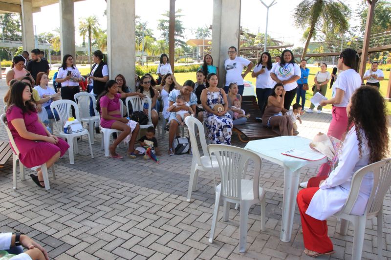 Dia Mundial da Amamentação no Parque Cultural Vila Maguary