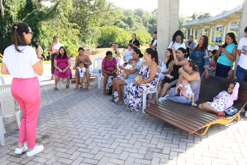 Dia Mundial da Amamentação no Parque Cultural Vila Maguary