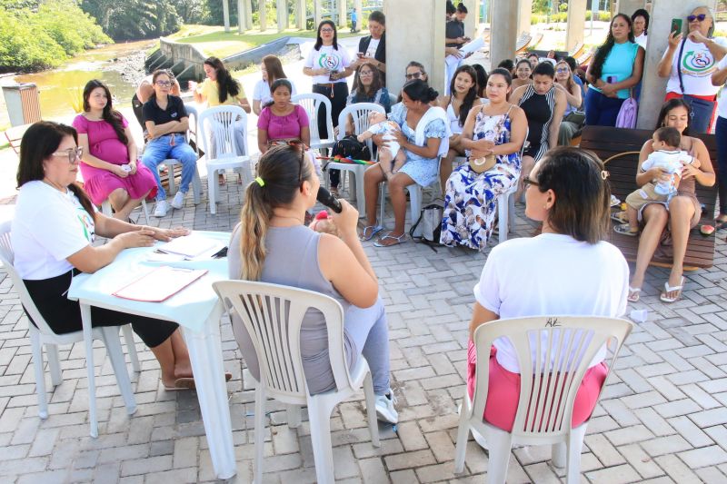 Dia Mundial da Amamentação no Parque Cultural Vila Maguary