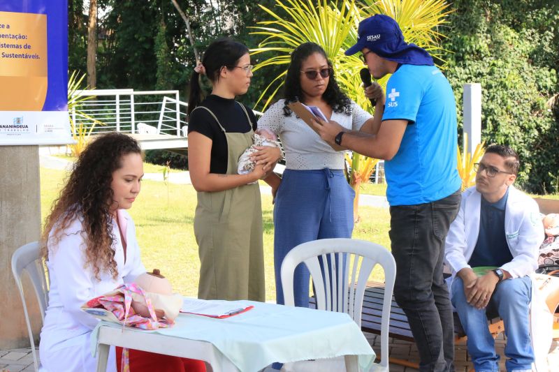 Dia Mundial da Amamentação no Parque Cultural Vila Maguary