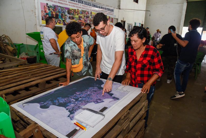 Pré- Conferência Municipal no parque das águas no Curuçambá