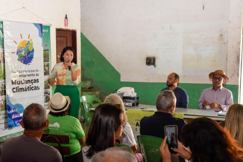 Pré- Conferência Municipal no parque das águas no Curuçambá