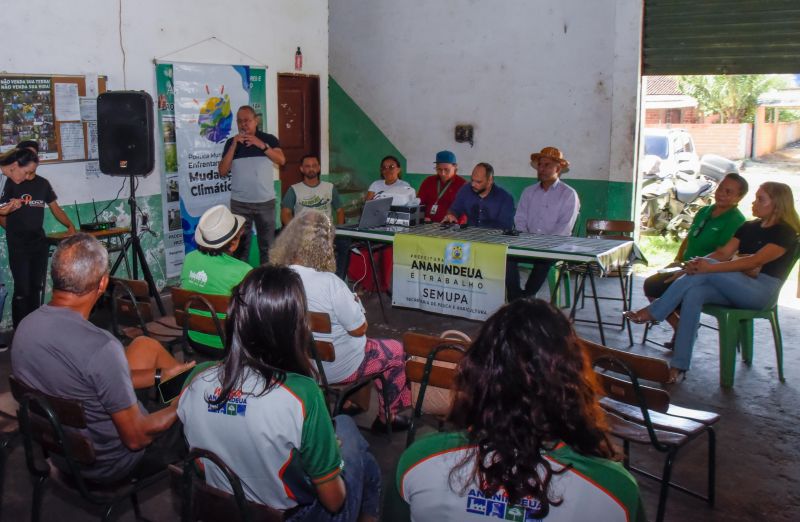 Pré- Conferência Municipal no parque das águas no Curuçambá