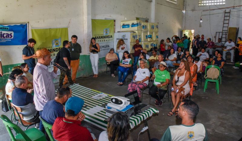 Pré- Conferência Municipal no parque das águas no Curuçambá