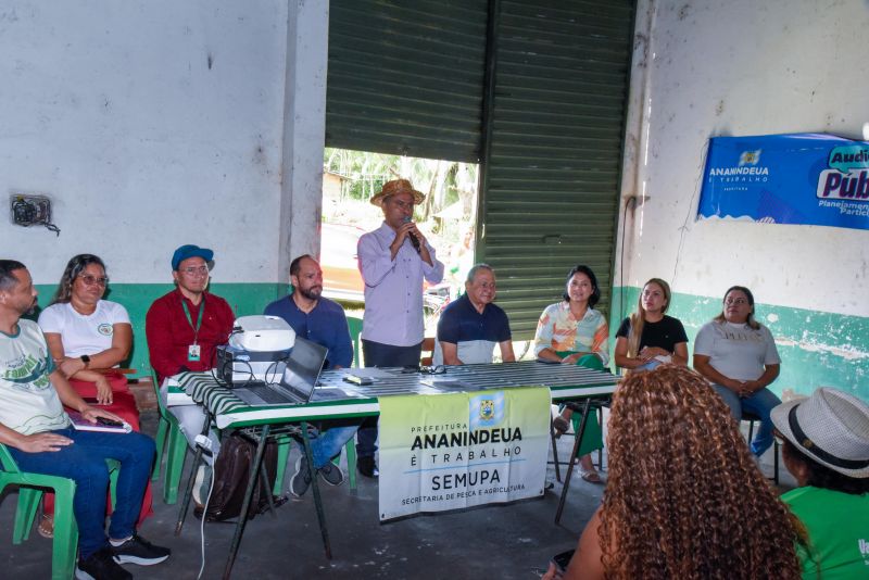 Pré- Conferência Municipal no parque das águas no Curuçambá
