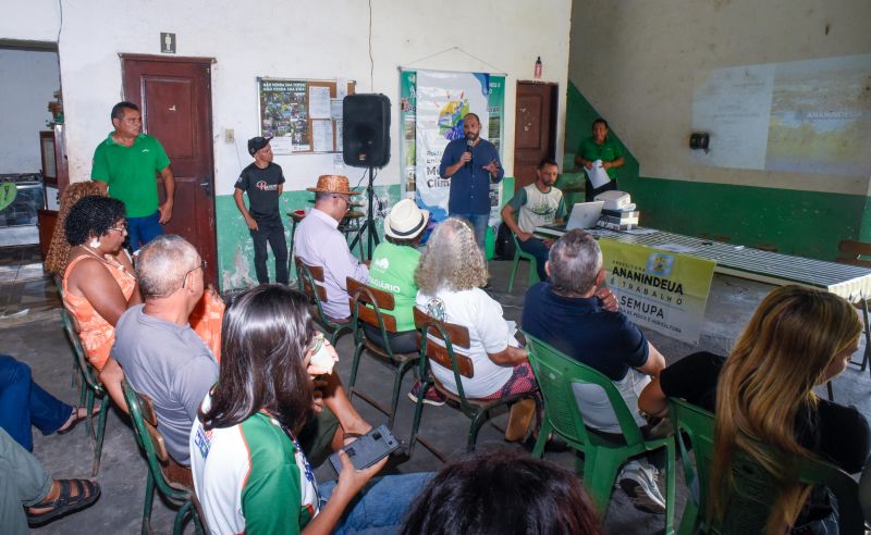 Pré- Conferência Municipal no parque das águas no Curuçambá