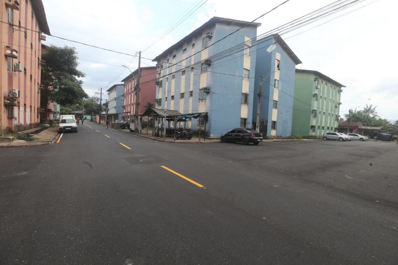 Inauguração de ruas pavimentadas no conjunto Clodomir de Nazaré no Distrito Industrial