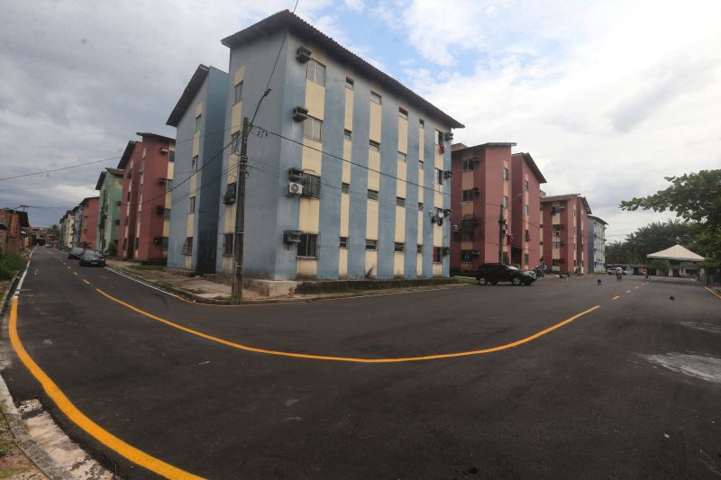 Inauguração de ruas pavimentadas no conjunto Clodomir de Nazaré no Distrito Industrial