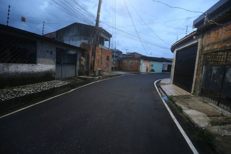 Inauguração de ruas pavimentadas no bairro do 40 Horas