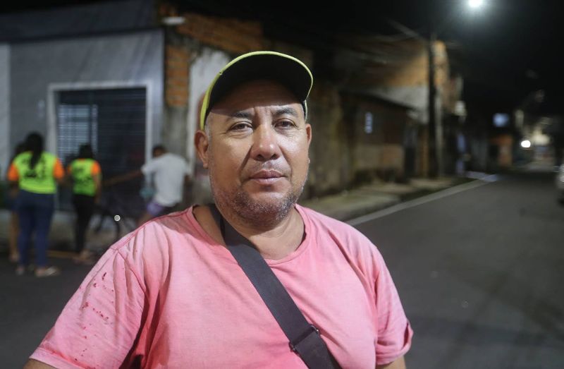 Inauguração de ruas pavimentadas no bairro do 40 Horas